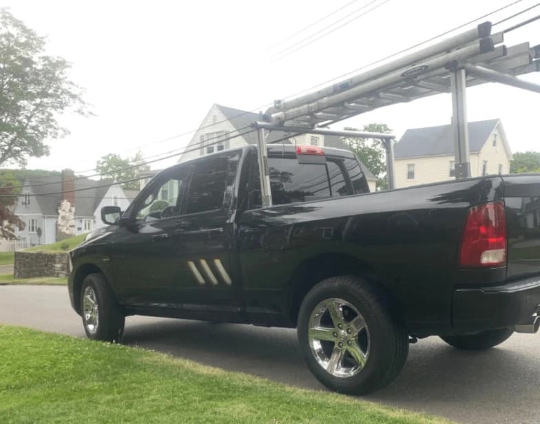 Fleet vehicle cleaning service being performed by Fairview Park Power Washing in Fairview Park